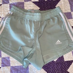 Mint Adidas sport shorts